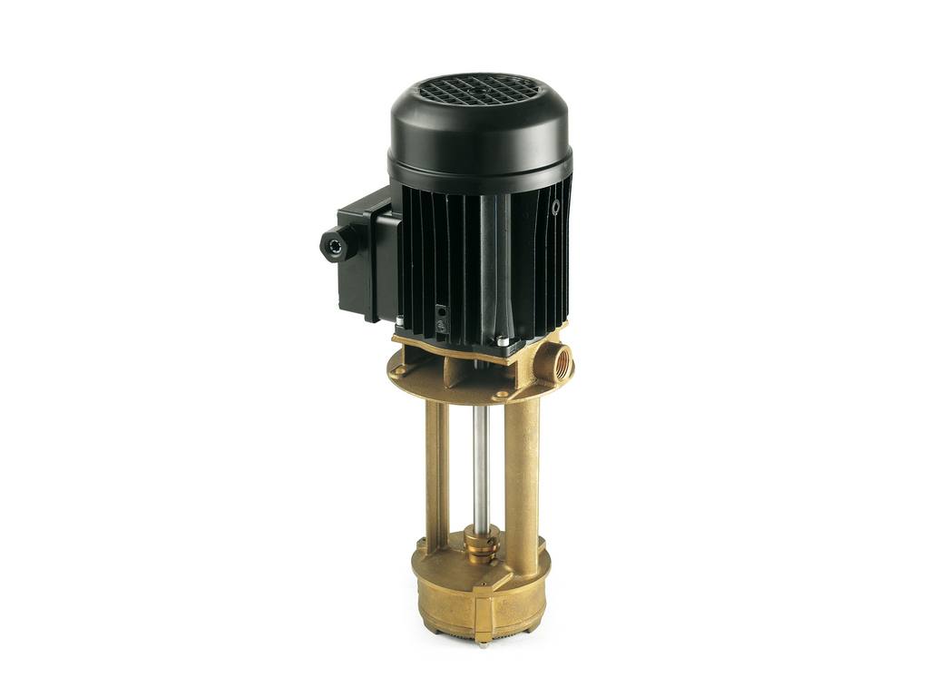 Elettropompa a gambo autoadescante Osip AS 50 in ottone – 0,45 kW, reversibile, fino a 150 °C