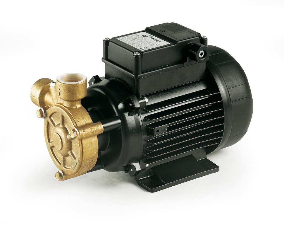 Elettropompa periferica Osip PB 100 in ottone – 1 kW, attacchi 1 pollice, motore MEC 71